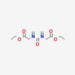 Structure of ethyl {[(2-ethoxy-2-oxoethyl)carbamoyl]amino}acetate 
