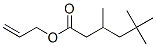 2-PROPENYL 3,5,5-TRIMETHYLHEXANOATE结构式