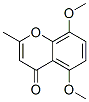 5,8-Dimethoxy-2-methyl-4H-1-benzopyran-4-one结构式