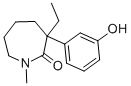 Structure of 3-ETHYL-3-(3-HYDROXYPHENYL)-1-METHYLAZEPAN-2-ONE