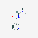 3-Pyridinecarboxamide, N-[(dimethylamino)methylene]-结构式