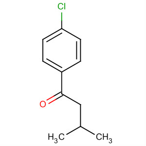 Structure of 1-Butanone, 1-(4-chlorophenyl)-3-methyl-