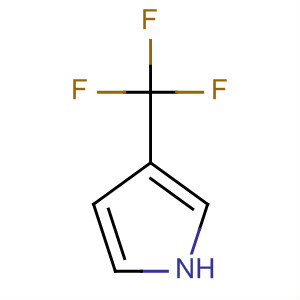 1H-Pyrrole, 3-(trifluoromethyl)-结构式