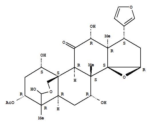 12-HYDROXYAMOORASTATIN结构式
