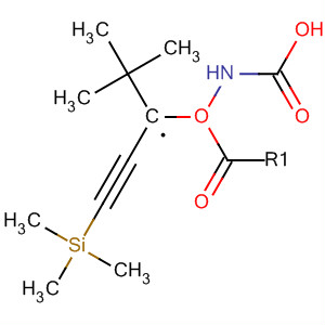 Structure of Carbamic acid, [3-(trimethylsilyl)-2-propynyl]-, 1,1-dimethylethyl ester