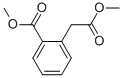 methyl 2-(2-methoxy-2-oxoethyl)benzenecarboxylate结构式