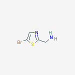 Structure of (5-bromothiazol-2-yl)methanamine