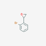Structure of Oxirane, (2-bromophenyl)-
