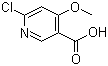 Structure of 6-Chloro-4-methoxynicotinic acid