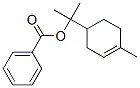 Structure of p-menth-1-en-8-yl benzoate