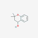 2,2-Dimethylchroman-4-ol结构式