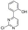 2-(2-Chloro-4-pyrimidinyl)phenol结构式