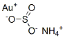 Structure of AuH4NO3S