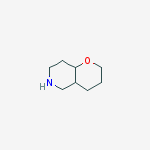 Structure of octahydro-2H-pyrano[3,2-c]pyridine