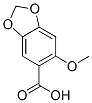 Structure of 6-Methoxy-1,3-benzodioxole-5-carboxylic acid