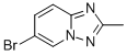 Structure of 6-BROMO-2-METHYL[1,2,4]TRIAZOLO[1,5-A]PYRIDINE