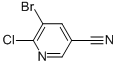 Structure of 5-bromo-6-chloronicotinonitrile