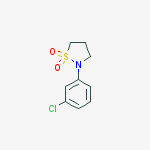 Structure of N-(3-Chlorophenyl)-1,3-propanesultam