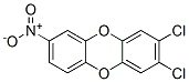 Structure of 2,3-dichloro-7-nitrodibenzo-4-dioxin