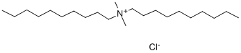 Structure of Didecyl dimethyl ammonium chloride