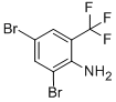 Structure of 2,4-DIBROMO-6-(TRIFLUOROMETHYL)ANILINE
