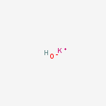 Potassium hydroxide结构式