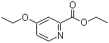 Structure of 2-Pyridinecarboxylicacid, 4-ethoxy-, ethyl ester