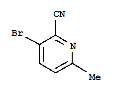 Structure of 3-Bromo-6-methylpicolinonitrile