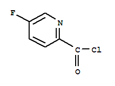 Structure of 2-PYRIDINECARBONYL CHLORIDE,5-FLUORO-