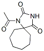 1-Acetyl-1,3-diazaspiro[4.6]undecane-2,4-dione结构式
