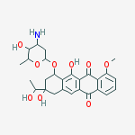 Structure of 11-Deoxy-13-dihydrodaunorubicin