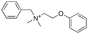 benzyldimethyl(2-phenoxyethyl)ammonium结构式