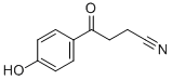 Structure of 4-(4-HYDROXYPHENYL)-4-OXOBUTANENITRILE