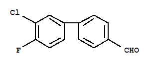 Structure of 4-(2-Cyano-3-fluorophenyl)benzaldehyde