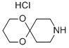 Structure of 1,5-Dioxa-9-aza-spiro[5.5]undecane, hydrochloride