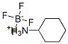 Structure of cyclohexylammonium tetrafluoroborate(1-)