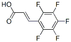Structure of 2,3,4,5,6-PENTAFLUOROCINNAMIC ACID