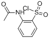 Structure of 2-(ACETYLAMINO)BENZENESULFONYL CHLORIDE