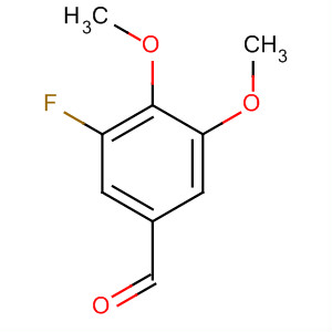 Benzaldehyde, 3-fluoro-4,5-dimethoxy-结构式