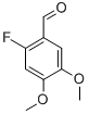 Structure of 6-FLUOROVERATRALDEHYDE