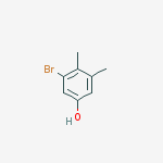 Structure of Phenol, 3-bromo-4,5-dimethyl-
