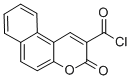 Structure of 5,6-BENZOCOUMARIN-3-CARBONYL CHLORIDE