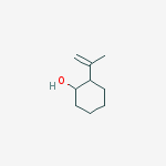 Cyclohexanol, 2-(1-methylethenyl)-, (1R,2S)-rel-结构式