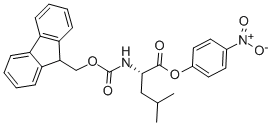 Chemical structure of FMOC-LEU-ONP
