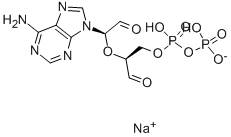 腺苷-5`-二磷酸钠盐,高碘酸氧化过的结构式