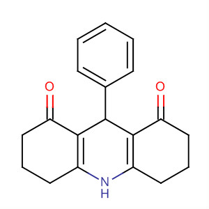 1,8(2H,5H)-Acridinedione, 3,4,6,7,9,10-hexahydro-9-phenyl-结构式