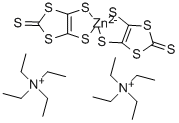 Structure of BIS(TETRAETHYLAMMONIUM) BIS(2-THIOXO-1,3-DITHIOLE-4,5-DITHIOLATO)ZINCATE