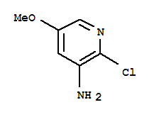 Structure of 3-Amino-2-chloro-5-methoxypyridine