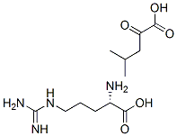 Structure of L-arginine mono(4-methyl-2-oxovalerate)（1:1）KIC