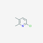6-chloro-2,3-dimethyl-pyridine结构式